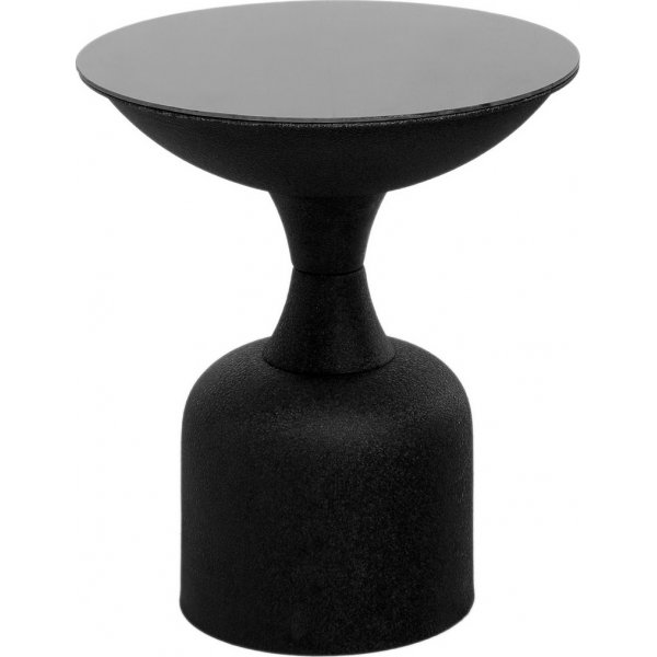Kalk sidebord 46 cm - Sort