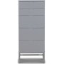 Lennox kommode 5 skuffer - Gr