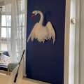 Kundebillede Vægdekoration Svane 85x60cm - Hvid: Love it!