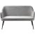 Anna 2-personers sofa i grt fljl