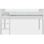 Alba loftseng 90 x 200 cm - Hvid