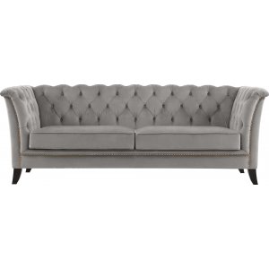 Sofa Chesterfield 3-personers grå - Henry Sofa Chesterfield 3-personers grå - Henry