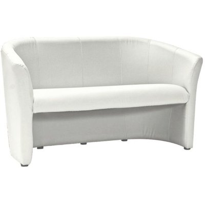 Charity 3-personers sofa - Hvid (PU)