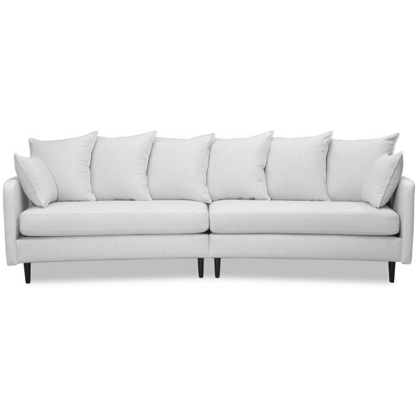 Gotland 4-personers svungen sofa 301 cm - Off-white hr