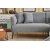 Revos divan sofa hjre - Gr