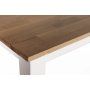 Annika spisebord 180 cm - Hvid / Olieret eg