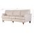 Howard Watford Deluxe 4-sders buet sofa - Sand + Pletfjerner til mbler