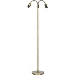 Amy to-armet gulvlampe - Antik messing - 150 cm