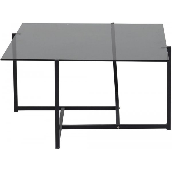 Sofabord Bivo - Sort / Glas