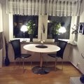 Kundebillede Ibiza spisebord ø110 - Hvid/krom