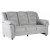 Vera 3-personers sofa i grt stof