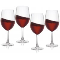 Pure & Simple rødvinsglas i krystal - 4 stk Pure & Simple rødvinsglas i krystal - 4 stk