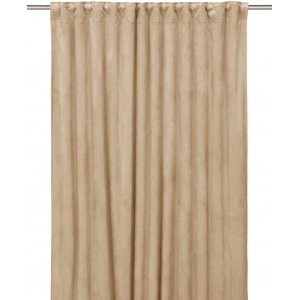 Elise gardin 2-pak 2 x 135 x 280 cm - Beige gul