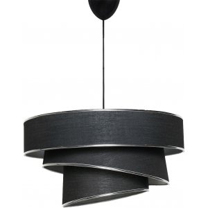 Coupe loftslampe - Sort/slv