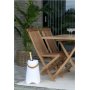 Bristol LED lampe - Hvid/brun