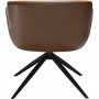 Gaia karm-stol - Vintage lysebrun