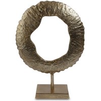 Figur Amadeus Skjold H44 cm - Antik guld Figur Amadeus Skjold H44 cm - Antik guld