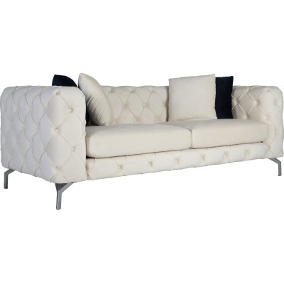 Como 2-personers sofa - Beige + Mbelplejest til tekstiler