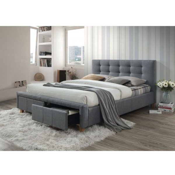 Sengeramme Kayleigh 160x200 cm - Gr