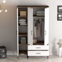 Kumsal garderobe 7 Valnd/hvid