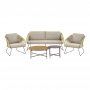 Novella loungegruppe - Beige/Sand