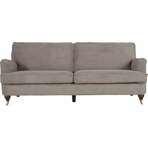 Howard Watford Deluxe 3 pers. sofa - lysebrun fljlsbukser