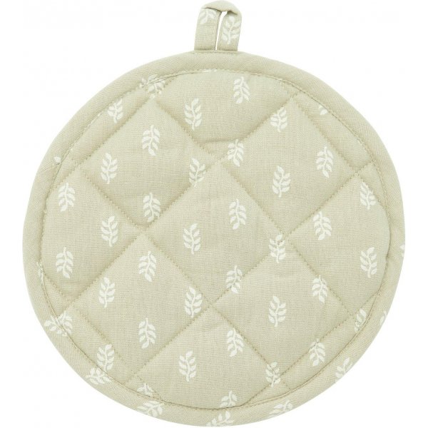Milly grydelapp D25 cm - Lysegrn