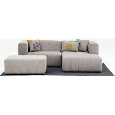 Beyza mini divan sofa hjre - Lysegr