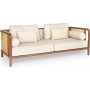 Peanut 3-personers sofa - Creme