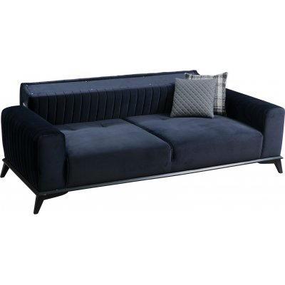 Lisa 3-personers sofa - Marinebl