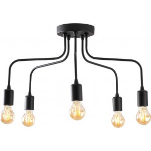 Kandelaber loftslampe 1182 - Sort