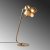 Bergamo bordlampe - Guld