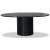Nova spisebordsst, spisebord, der kan forlnges 130-170 cm inkl 4 stk. Samset stole i bjet tr - Sortbejdset eg