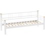 Kappis 3-personers udendrs sofa - Hvid/bl