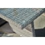 Moreno udendrs sofast venstre - Gr polyrattan