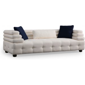 Boston 3-personers sofa - Hvid