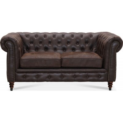 Chesterfield Cambridge 2-sders sofa - Vintage stof