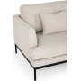 Pearl 3-personers sofa - Creme