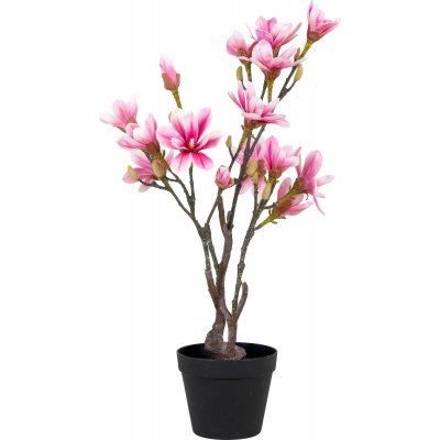 Magnolia tr kunstig plante - Pink