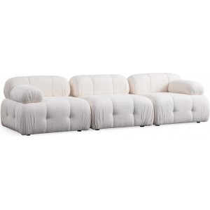 Petite 3-personers sofa - Hvid