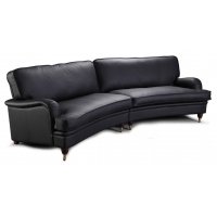 Howard Luxor XL svungen 5-personers sofa - Valgfri farve!