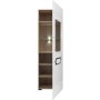 Hagfors skab - Hvid/sort