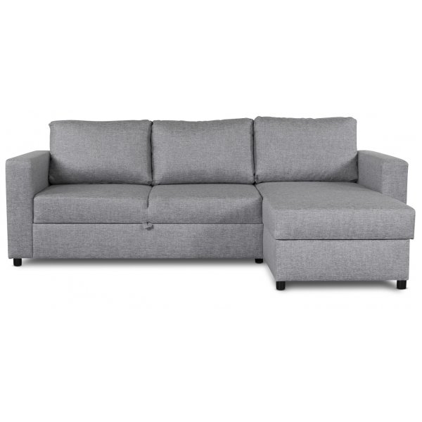Trn sovesofa med Chaiselong - Hjre