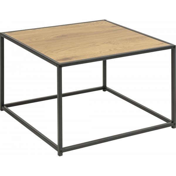 Seaford sofabord 60 cm - Eg/sort