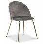 Art spisegruppe, 110 cm rundt bord + 4 stk gr Art stole + Pletfjerner til mbler