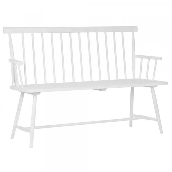 Pindesofa Karl - Hvid