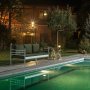 Manyas 3-personers udendrs sofa - Hvid/grn
