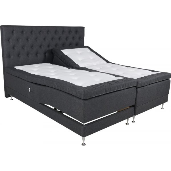 Partille justerbar motorseng 2X90 cm inkl sengegavl Furuvik - Alle farver
