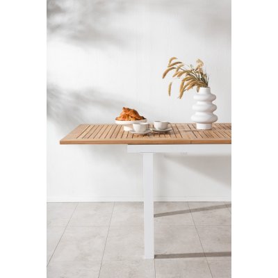 Panama spisebord 160 x 90 cm - Natur/Hvid