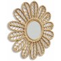 Peacock light rattan spejl 60 cm